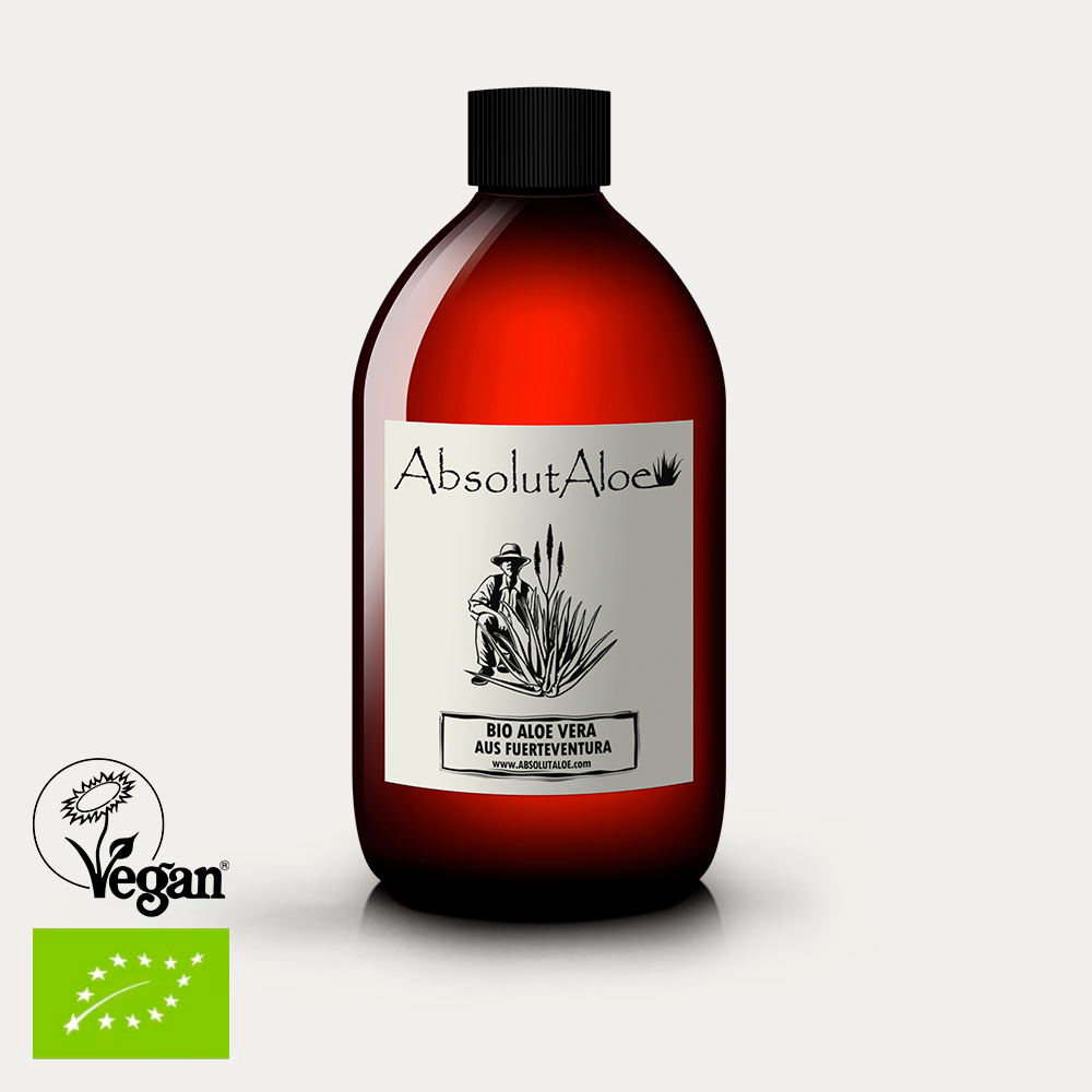 Organic Aloe Vera Juice 500ml - AbsolutAloe