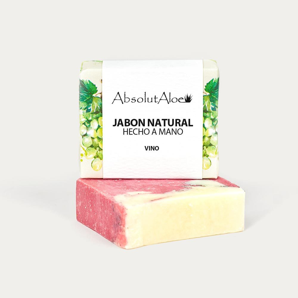 Jabón Natural - Vino - AbsolutAloe