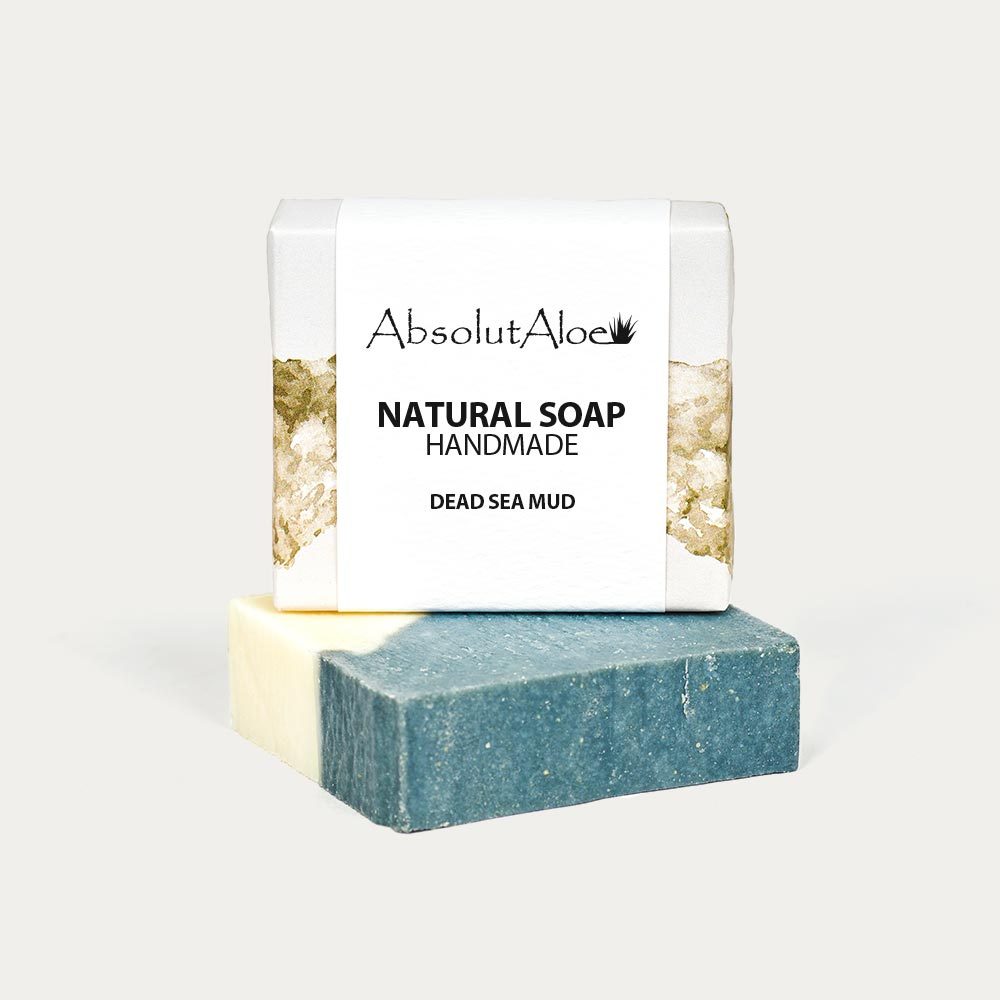 Natural Dead Sea Mud Soap - AbsolutAloe