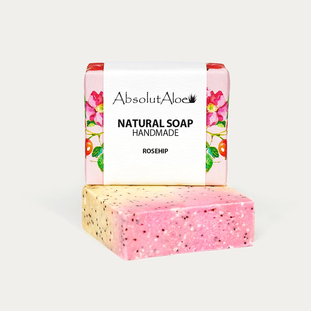Natural Rosehip Soap - AbsolutAloe