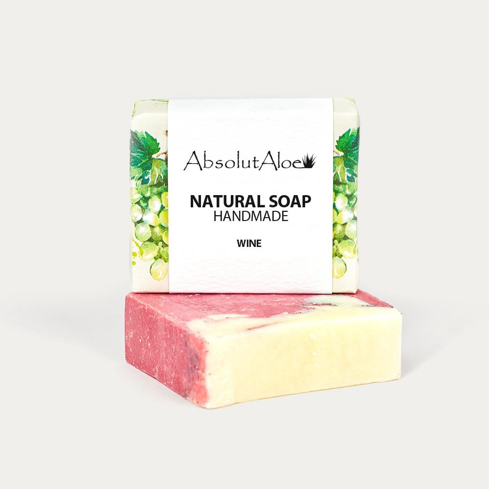 Natural Wine Soap - AbsolutAloe